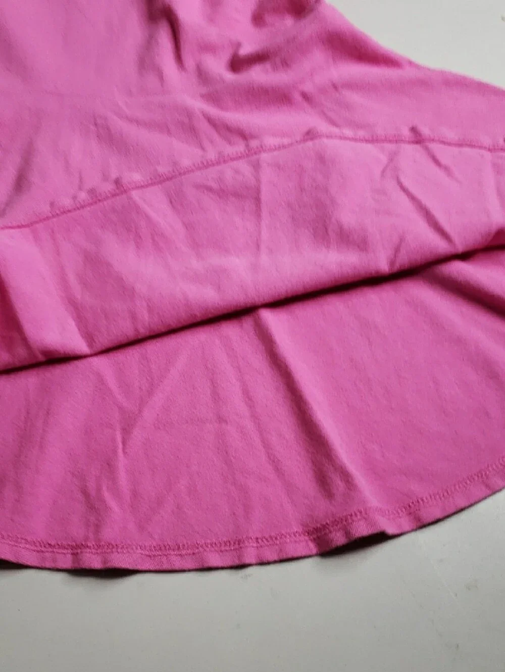 Polo Ralph Lauren Cotton Stretch Button Tennis Prep Knit Dress Size L Pink